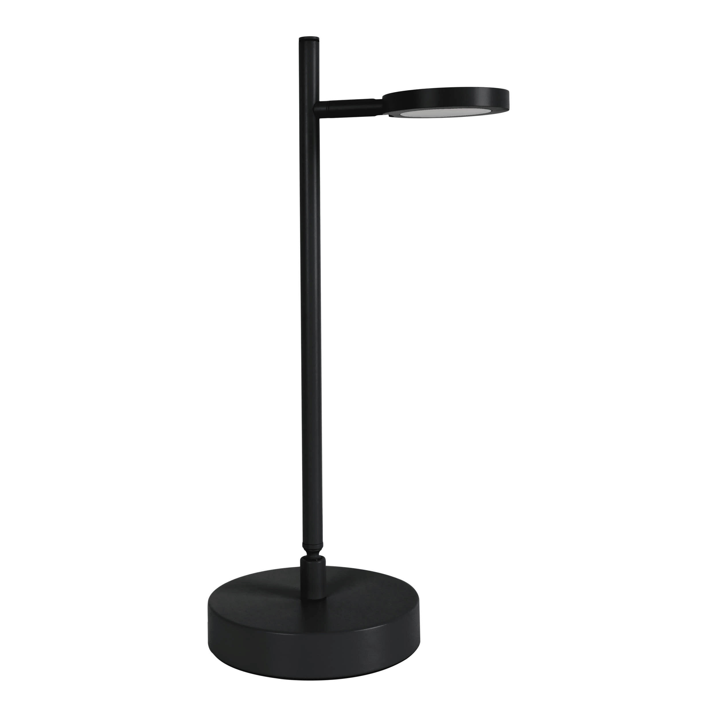 AKKU-TISCHLEUCHTE LUPA 23/16/45 cm - Schwarz, Design, Metall (23/16/45cm) - Näve
