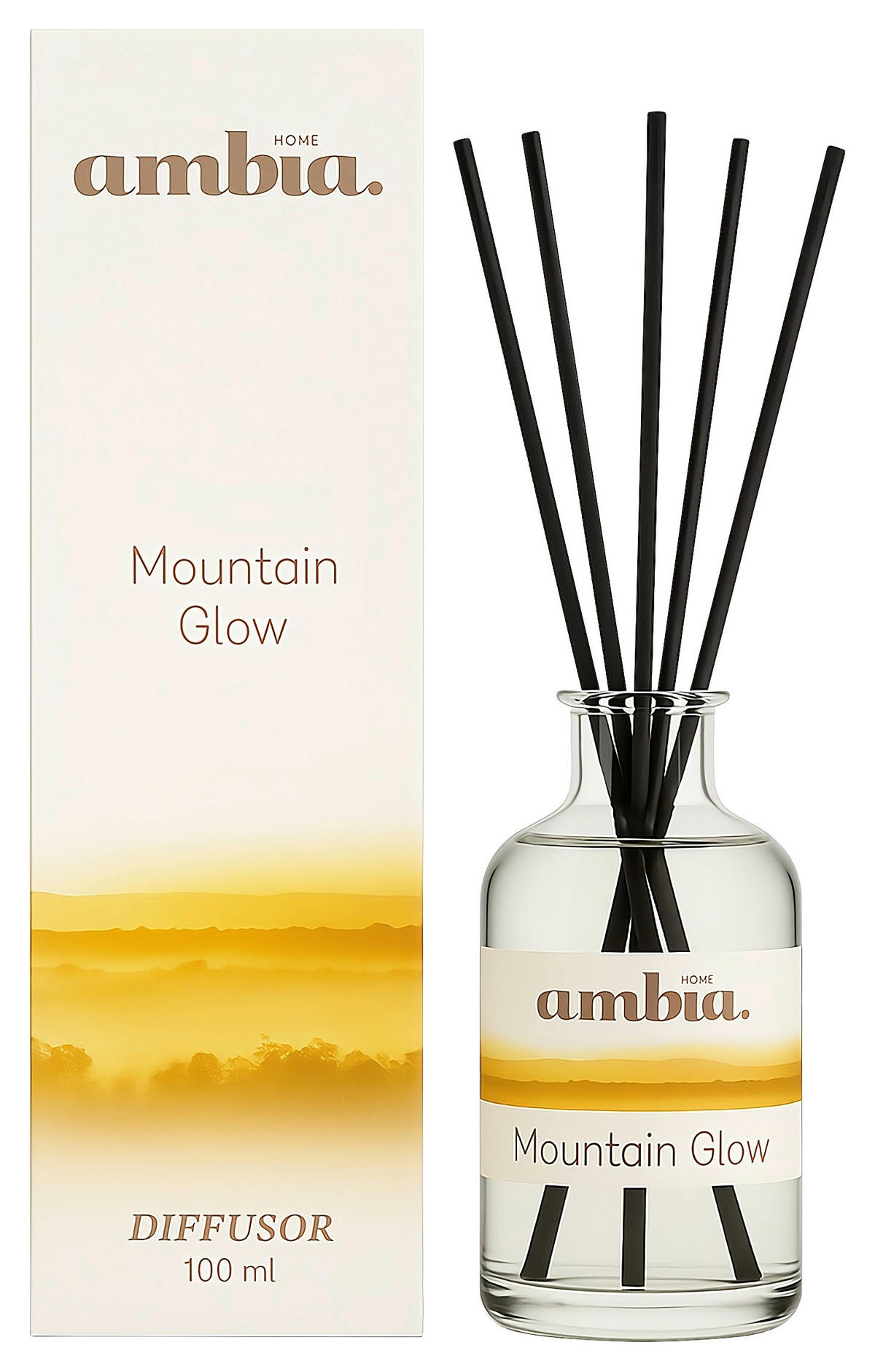 RAUMDUFT  - Grauweiß, Basics, Glas (100ml) - Ambia Home