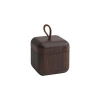 KOSMETIKDOSE - Dunkelbraun, Basics (8/8/8cm) - Aquanova