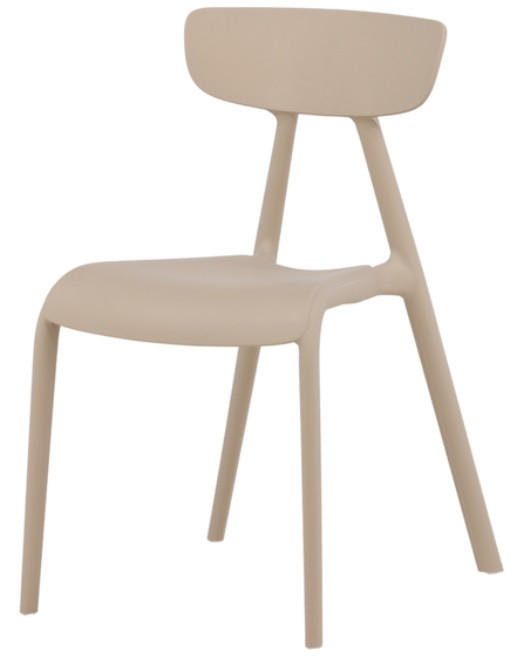 STOL  - beige, Design, plast (49/79,5/54cm) - Best Price