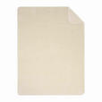 DECKE NAZCA 150/200 cm  - Beige, Basics, Textil (150/200cm) - Novel
