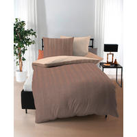 POSTELJNINA VERTIGO 240/220 cm saten naravne barve  - naravne barve, Konvencionalno, tekstil (240/220cm) - Kaeppel
