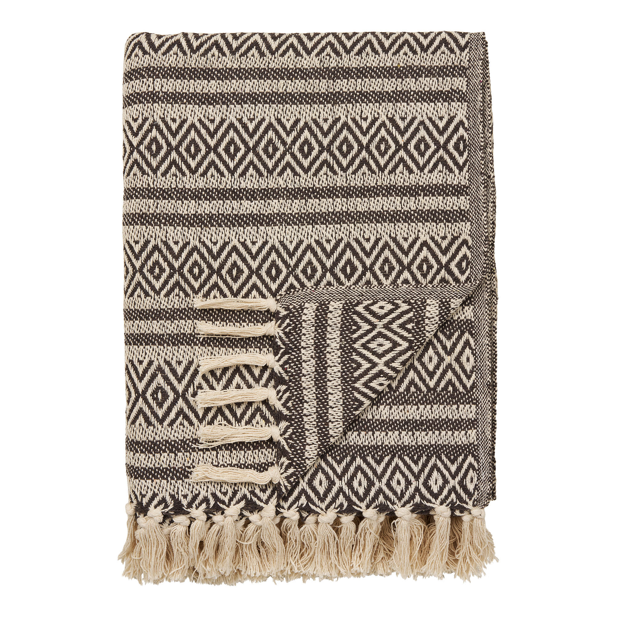 PLÄD 180/130 cm  - brun, Basics, textil (180/130cm)