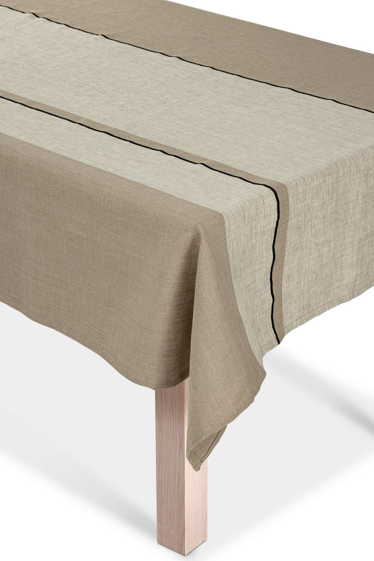 BORDSDUK ÖDA textil beige, ljusbrun 156/250 cm  - beige/ljusbrun, Trend, textil (156/250cm) - Markslöjd