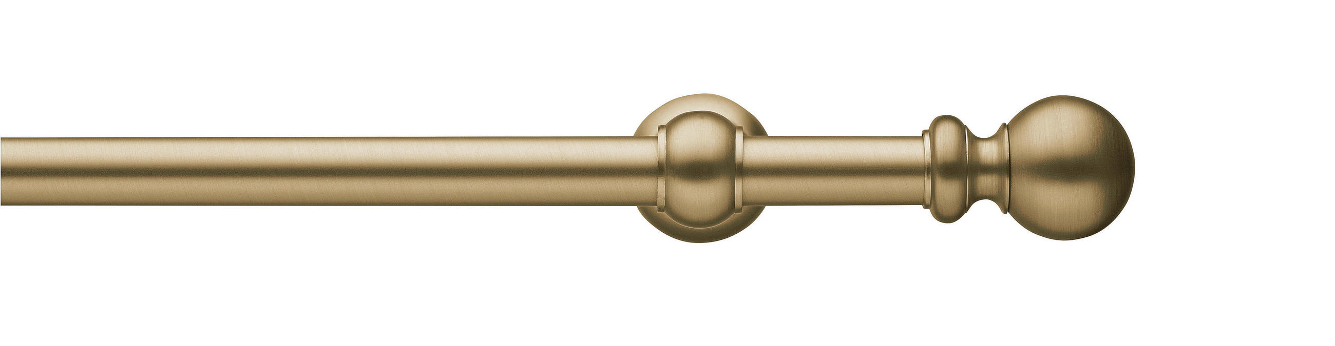 VORHANGSTANGE 170 cm  - Bronzefarben, KONVENTIONELL, Metall (170cm)