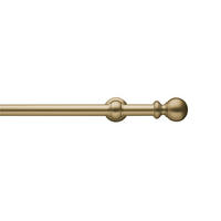VORHANGSTANGE 220 cm  - Bronzefarben, KONVENTIONELL, Metall (220cm)