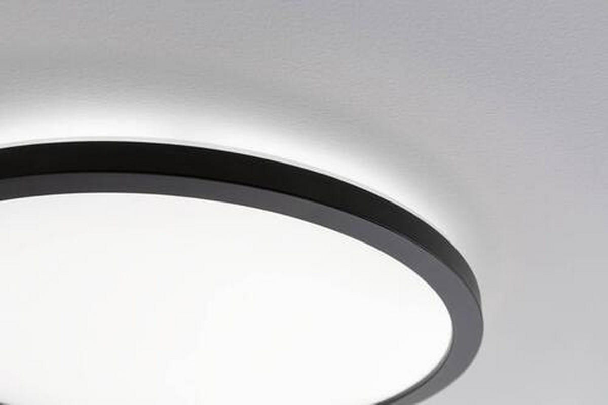 LED-PANEEL 19/2,8 cm   - Schwarz, Basics, Kunststoff (19/2,8cm) - Paulmann