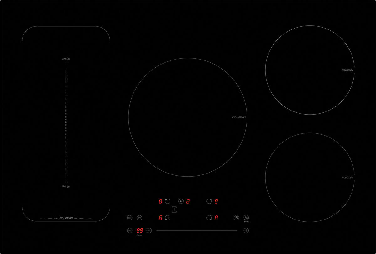KÜCHENBLOCK 264 cm   in Nussbaumfarben  - Beige/Nussbaumfarben, Trend, Holzwerkstoff/Kunststoff (264cm) - P & B