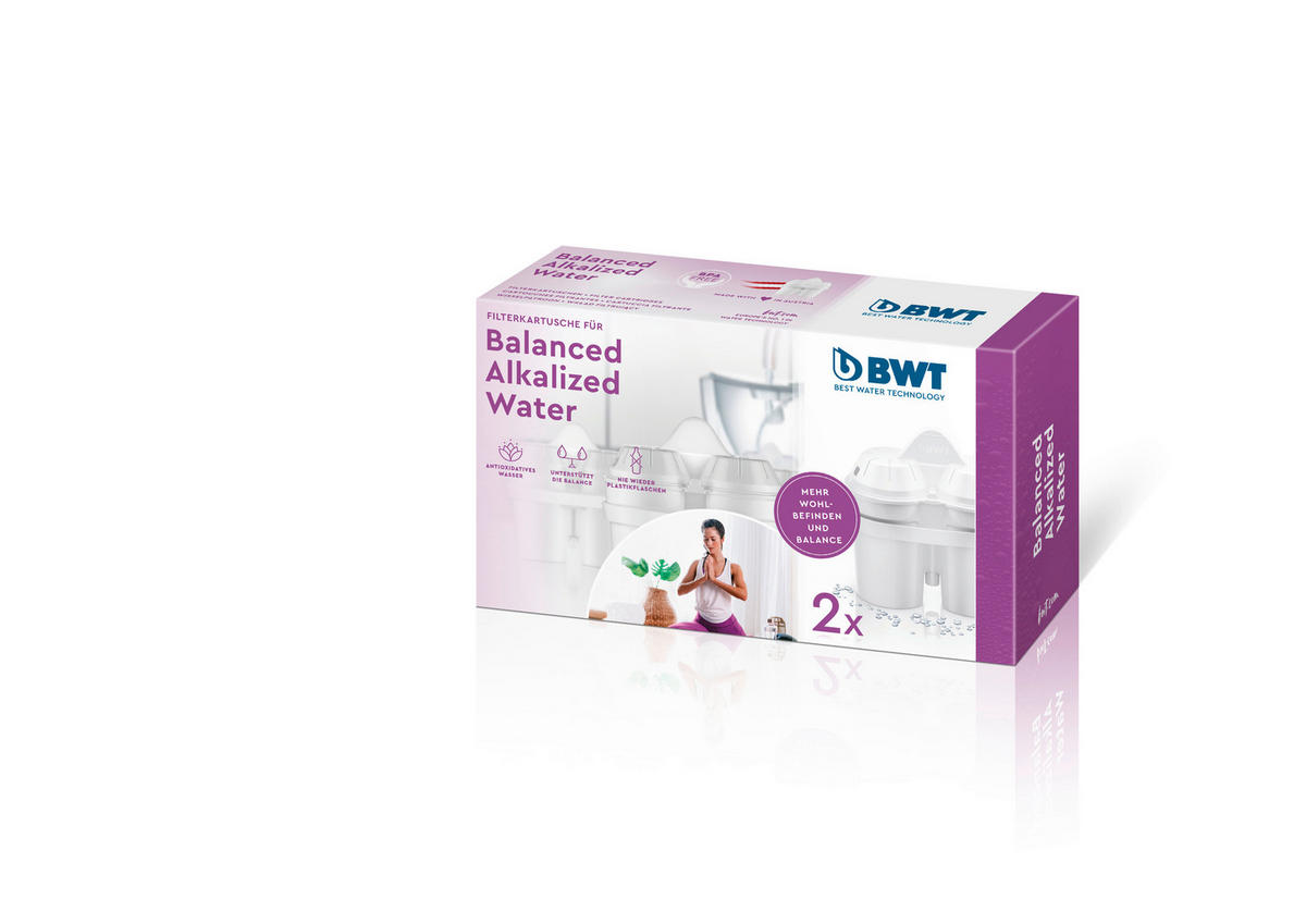 FILTERKARTUSCHE Weiß  - Weiß, Basics, Kunststoff - BWT