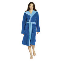 BADEMANTEL S Herren  - Blau, Basics, Textil (Snull) - Vossen