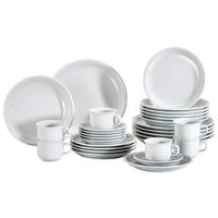 KOMBISERVICE Trend 30-teilig  - Weiß, KONVENTIONELL, Keramik - Thomas