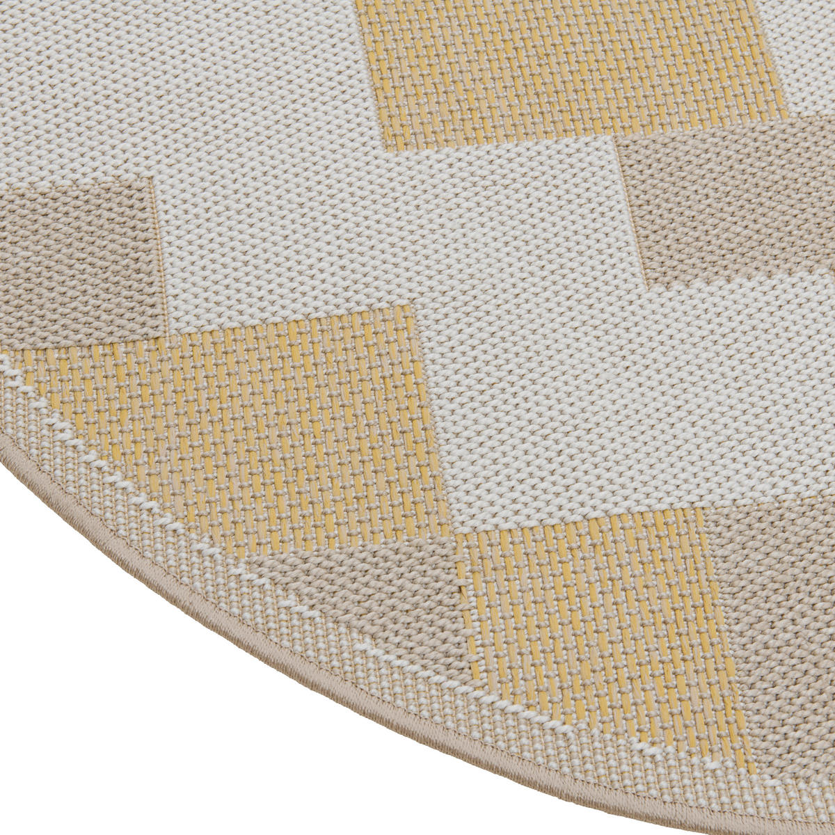 OUTDOORTEPPICH 120 cm Gelb  - Gelb, Design, Textil (120cm) - Ambia Garden