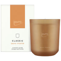 KERZE IM GLAS - Orange, Basics, Glas (9/9/11,5cm) - Ipuro