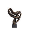 SKULPTUR - Goldfarben, Basics, Kunststoff (14.5/44.5/33cm) - Light & Living