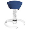 BÜROHOCKER 55/45,66/55 cm  - Blau/Weiß, Basics, Textil/Metall (55/45,66/55cm) - Aeris