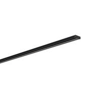 VORHANGSCHIENE - Schwarz, Basics, Metall (250cm) - Homeware