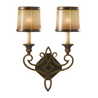 WANDLEUCHTE Elstead Justine 33.7/43.5/14 cm   - Bronzefarben, KONVENTIONELL, Metall (33.7/43.5/14cm) - Elstead Lighting