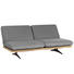 SCHLAFSOFA in Holz, Textil Grau - Beige/Schwarz, Design, Holz/Textil (204/92/90cm) - Dieter Knoll SCHLAFSOFA in Holz, Textil Grau - Beige/Schwarz, Design, Holz/Textil (204/92/90cm) - Dieter Knoll