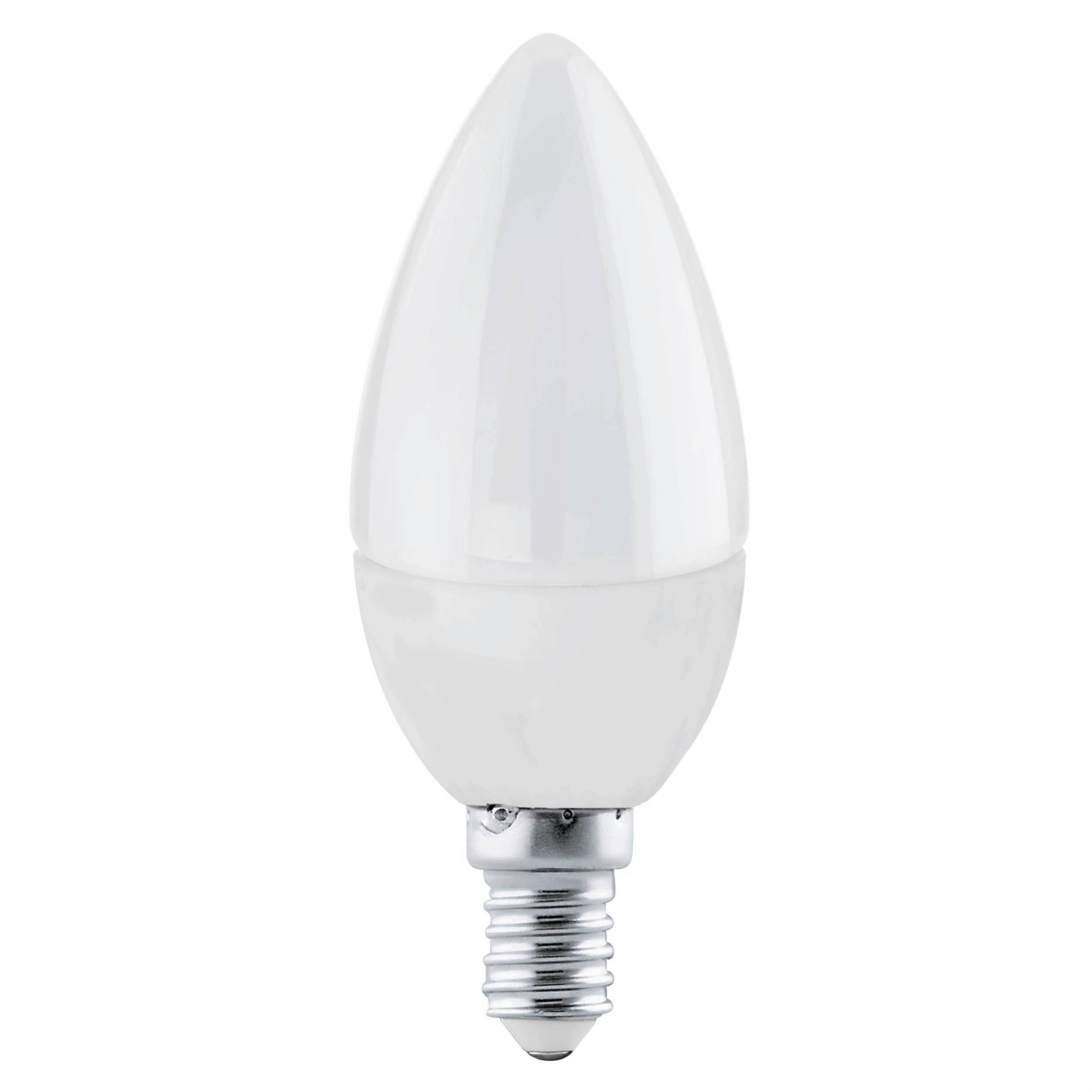 LJUSKÄLLA E14 4,9 W   - vit, Basics, plast (10,7cm)