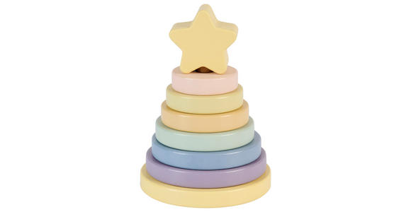 STAPELTURM - Multicolor, Basics, Holz - My Baby Lou