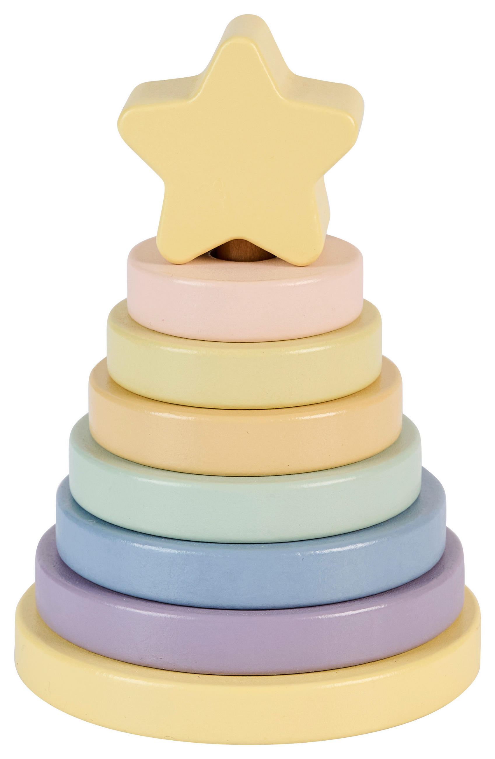 STAPELTURM  - Multicolor, Basics, Holz - My Baby Lou