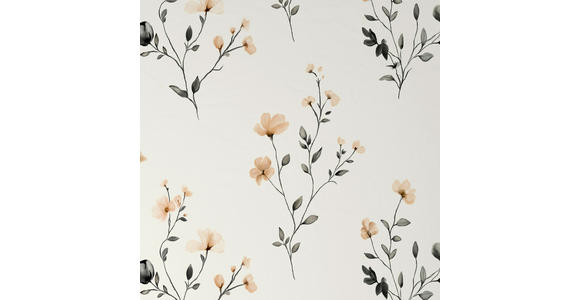 WENDEBETTWÄSCHE Mavie Satin 140/200 cm  - Naturfarben, KONVENTIONELL, Textil (140/200cm) - Esposa