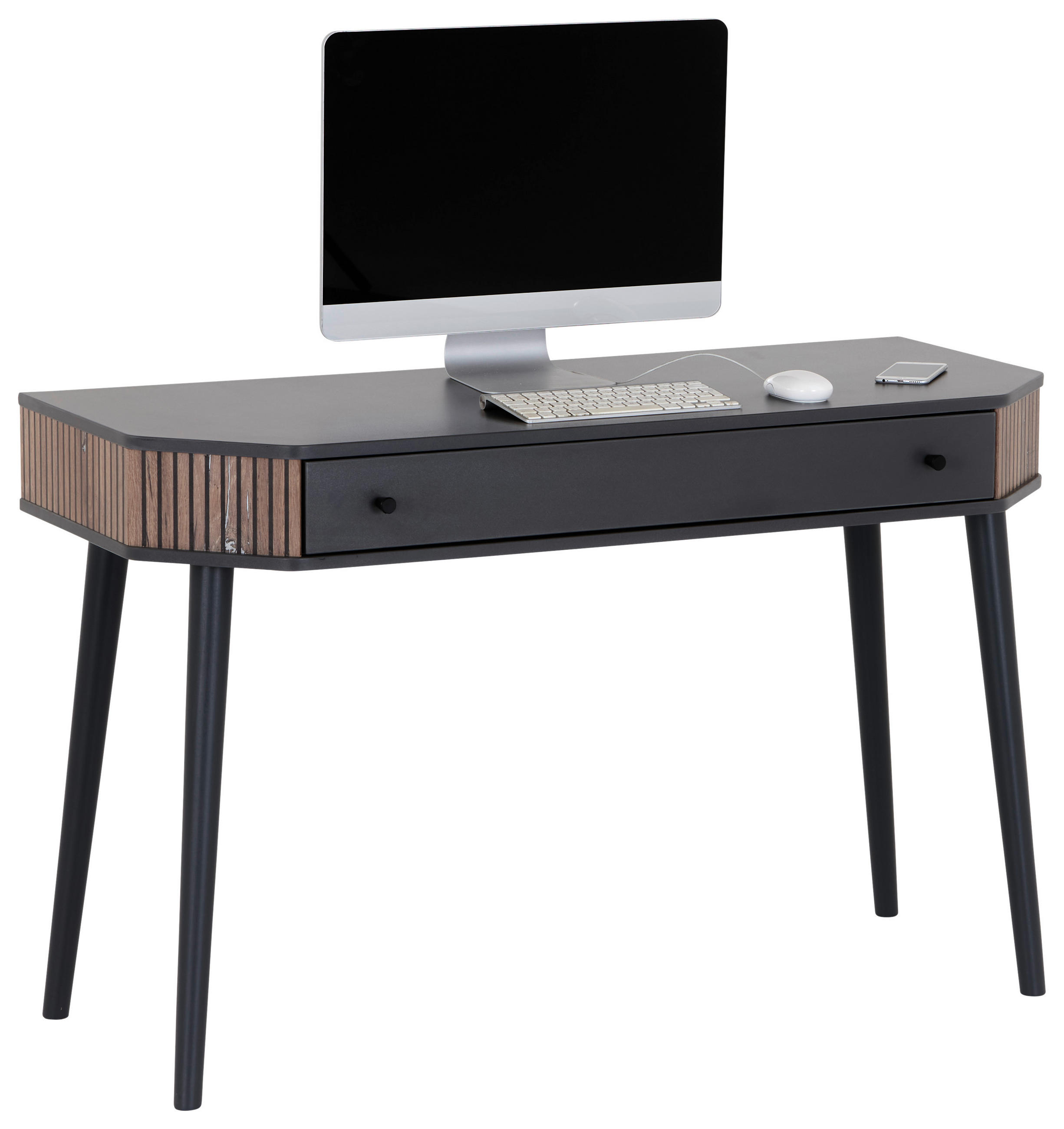 Schreibtisch B 120cm H 76,4cm Primo Snrb01 Anthrazit