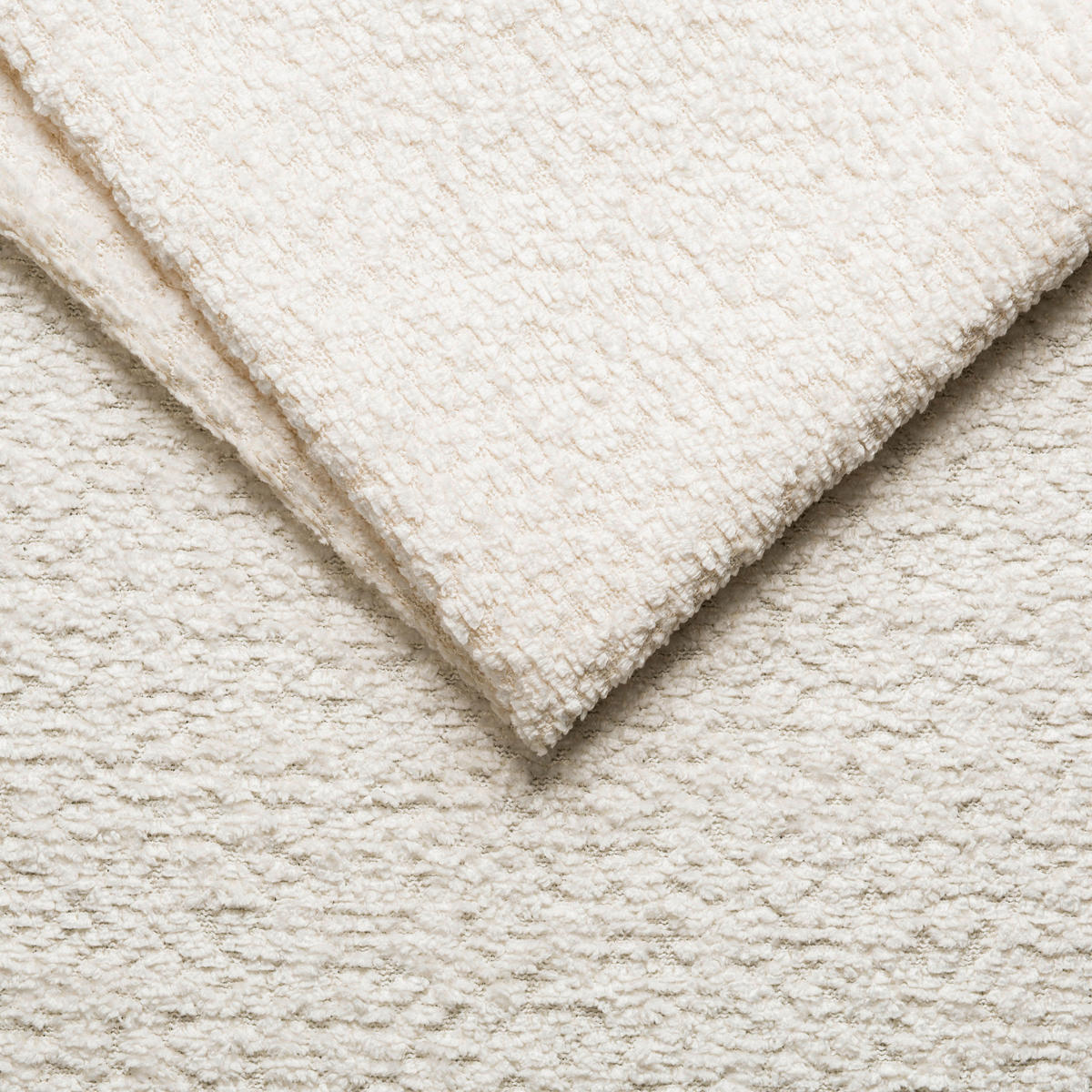 ECKSOFA 318/217 cm  in Bouclé Naturfarben Zierkissen, Rückenkissen, Rücken echt  318/217 cm  - Schwarz/Naturfarben, MODERN, Textil/Metall (318/217cm) - Carryhome