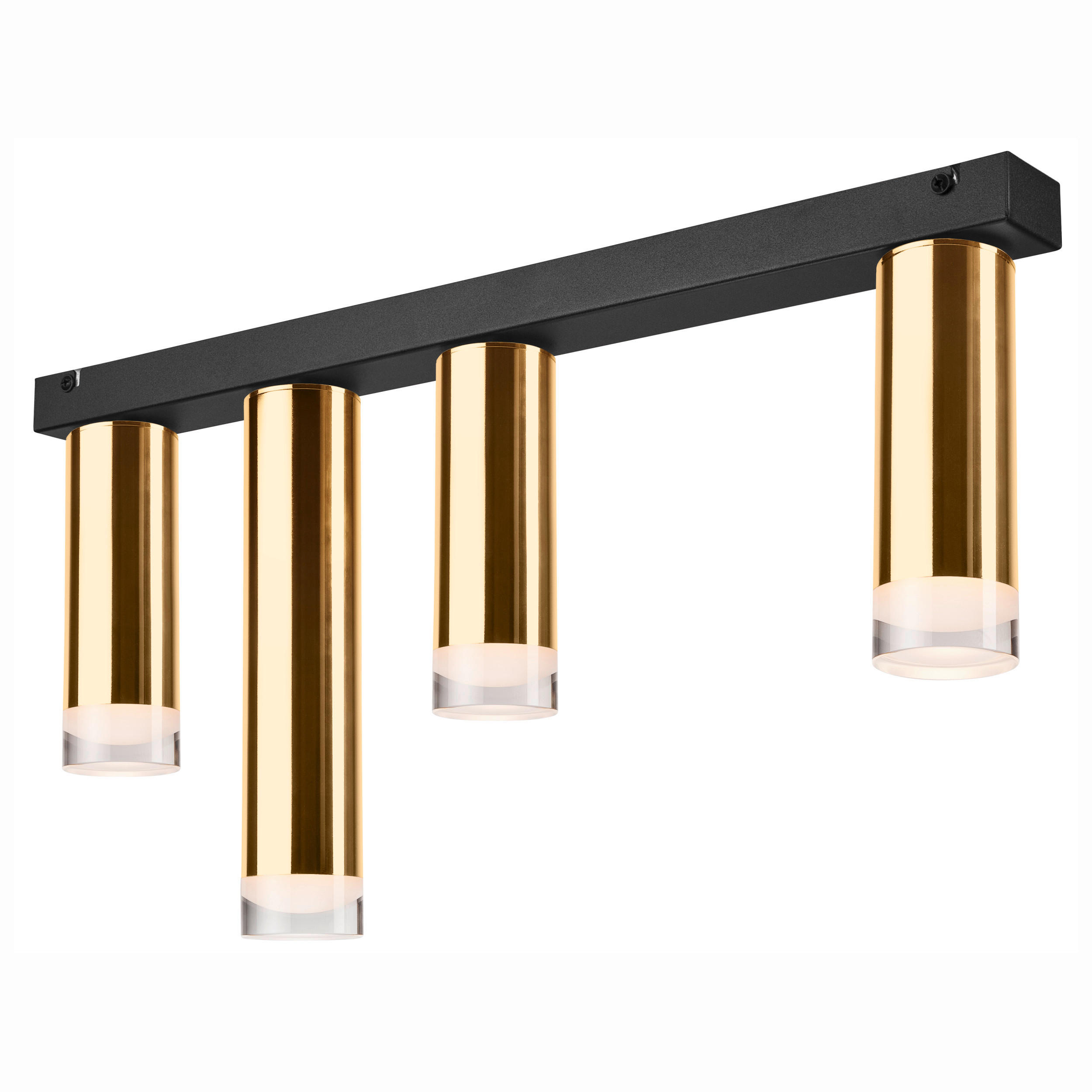 DECKENLEUCHTE    60/6/32 cm  - Goldfarben, Basics, Metall (60/6/32cm)