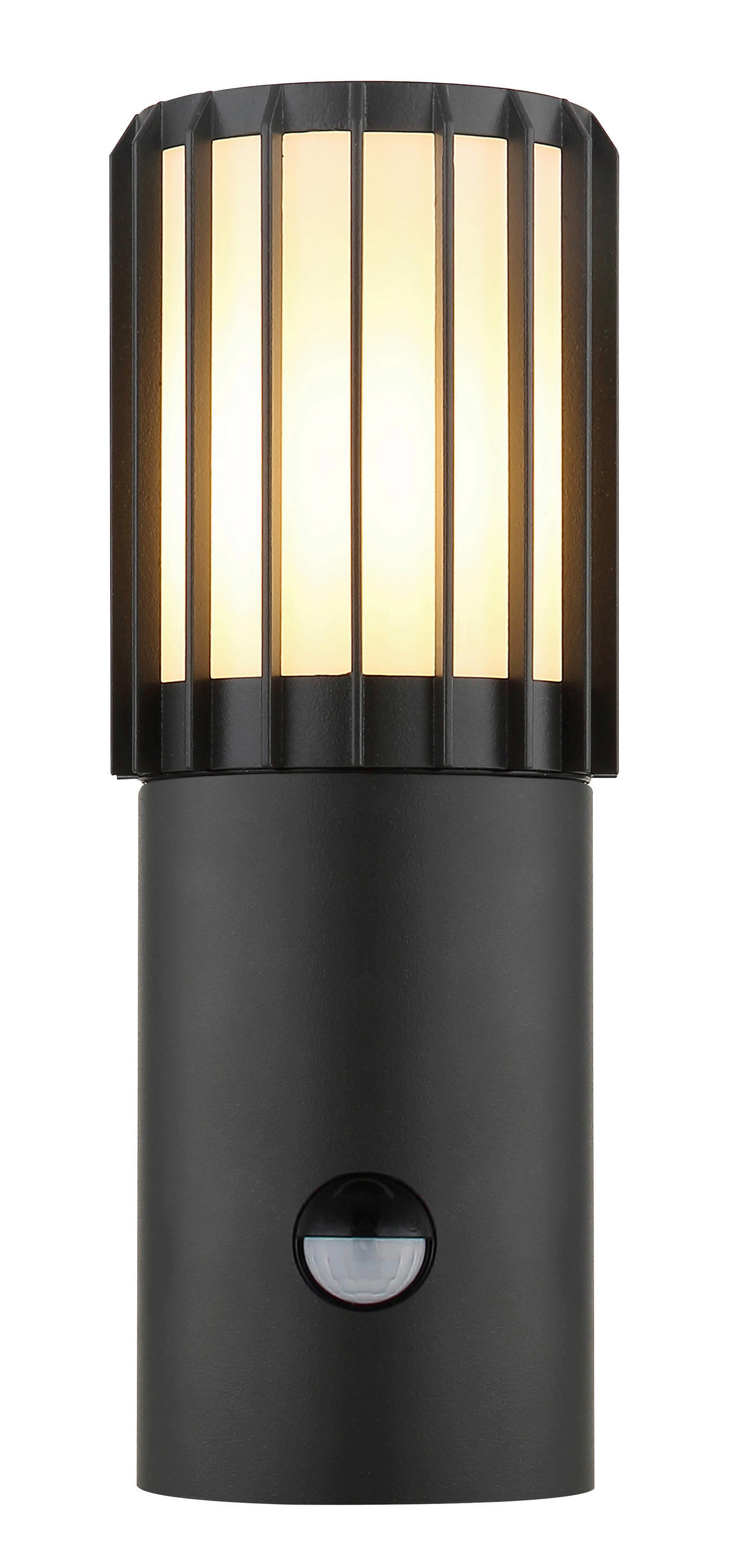 VENKOVNÍ SVÍTIDLO, 9/13,3/24 cm - opál/antracitová, Design, kov/plast (9/13,3/24cm) - Globo