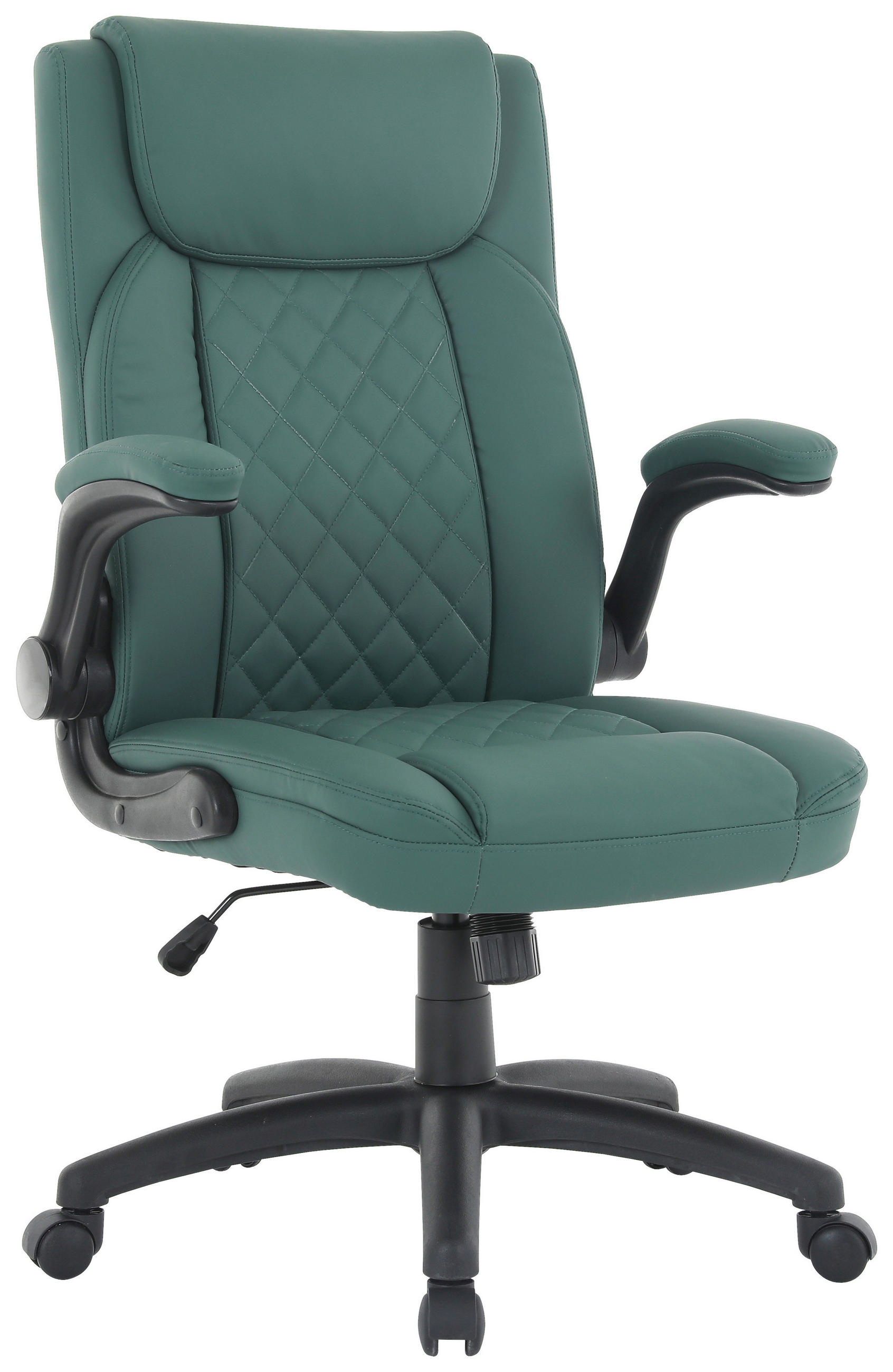 Carryhome CHEFSESSEL Lederlook Dunkelgrün jetzt nur online  