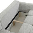 ECKSOFA Greige Flachgewebe  - Greige/Schwarz, KONVENTIONELL, Kunststoff/Textil (175/276cm) - Carryhome
