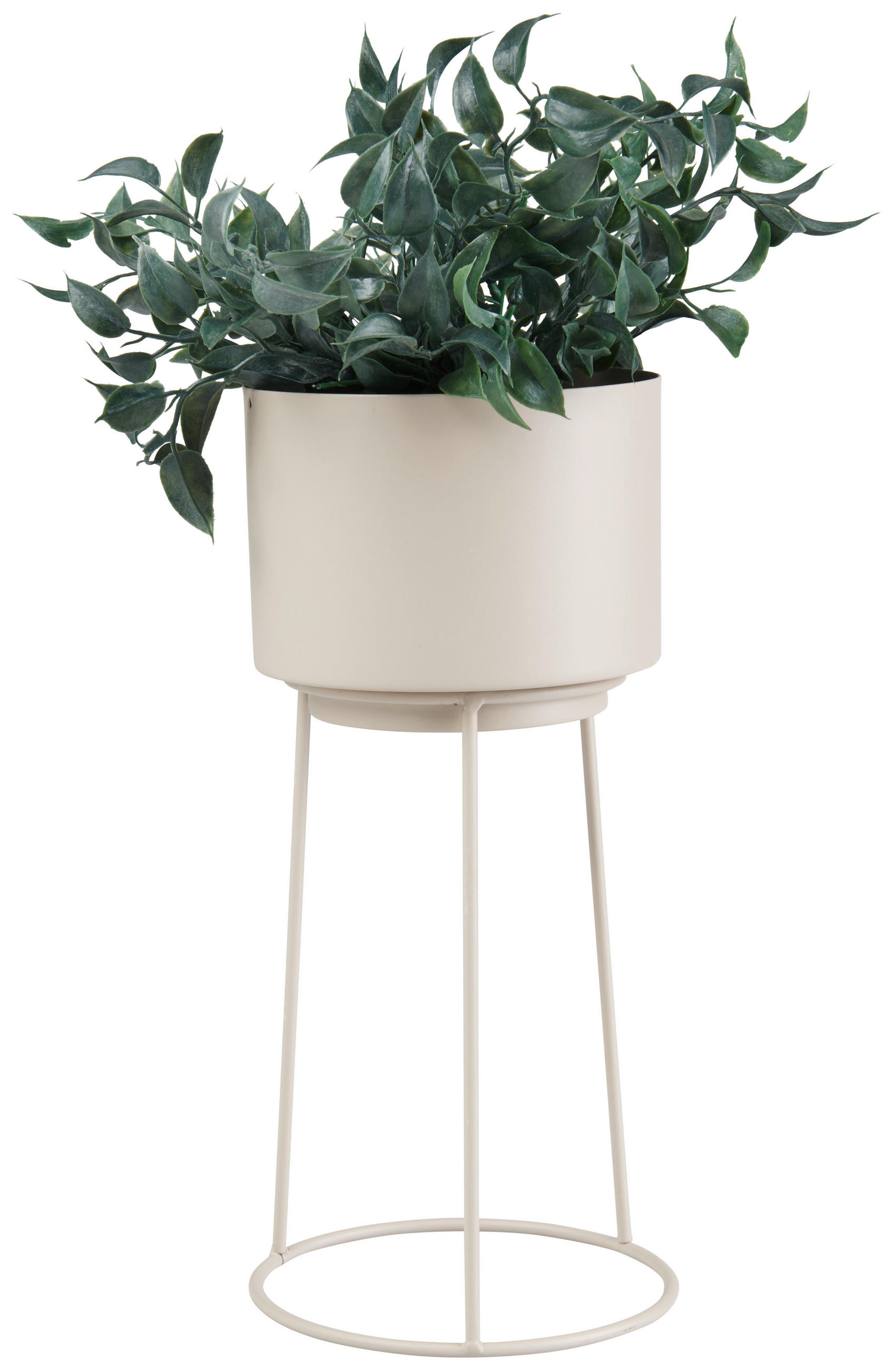CVETLIČNI LONEC - siva, Trend, kovina (14/30cm) - Ambia Home