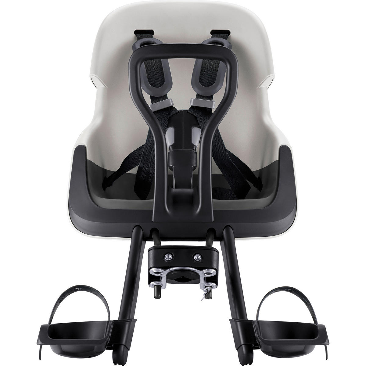 FAHRRADKINDERSITZ - Graublau/Weiß, Basics, Kunststoff/Textil (40/60/32cm) - Britax Römer