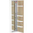 HOCHSCHRANK 40/140/14 cm - Eichefarben/Weiß, Design, Holzwerkstoff (40/140/14cm) HOCHSCHRANK 40/140/14 cm - Eichefarben/Weiß, Design, Holzwerkstoff (40/140/14cm)