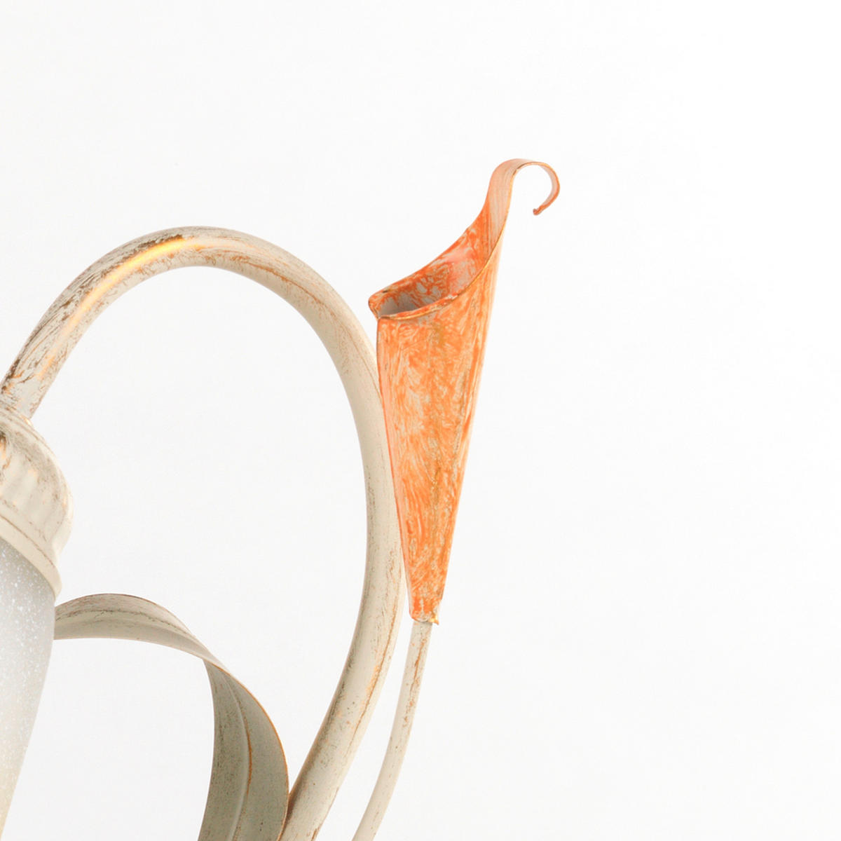 TISCHLEUCHTE 25/31 cm   - Weiß, Natur, Metall (25/31cm)