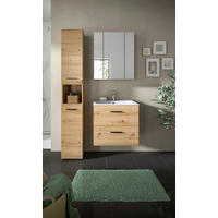 BADEZIMMER 3-teilig 90 cm  - Weiss/Schwarz, Basics, Keramik/Holzwerkstoff (90cm) - MID.YOU