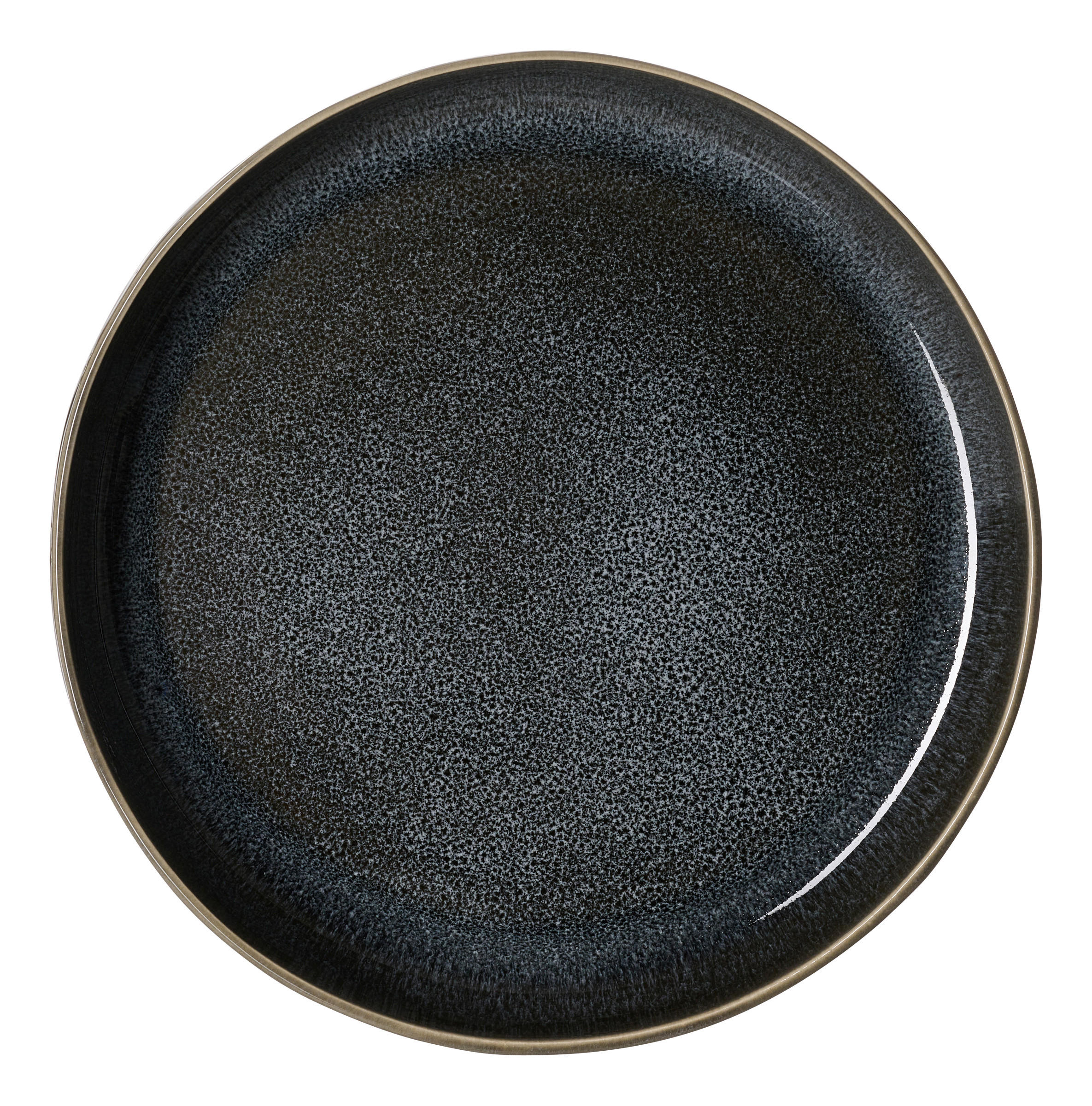 PLATZTELLER Eda Schiefer  - Grau, KONVENTIONELL, Keramik (33,5/33,5/2,5cm) - Ritzenhoff Breker