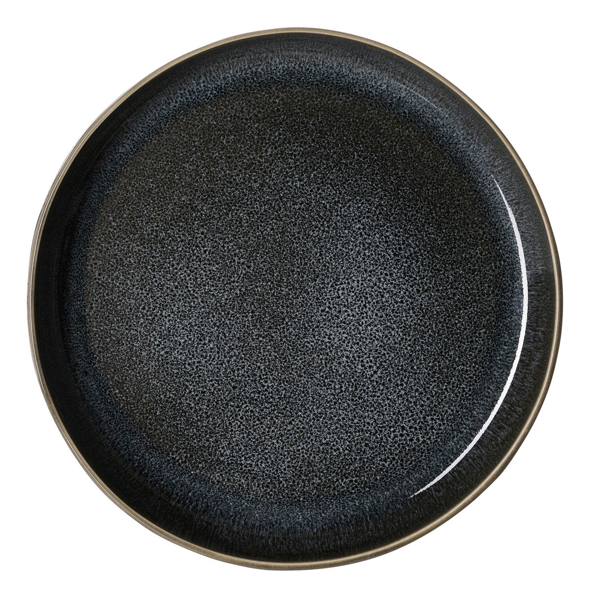 PLATZTELLER Eda Schiefer  - Grau, KONVENTIONELL, Keramik (33,5/33,5/2,5cm) - Ritzenhoff Breker