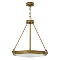 HÄNGELEUCHTE 54.3/62.1 cm  - Messingfarben, KONVENTIONELL, Glas/Metall (54.3/62.1cm) - Elstead Lighting