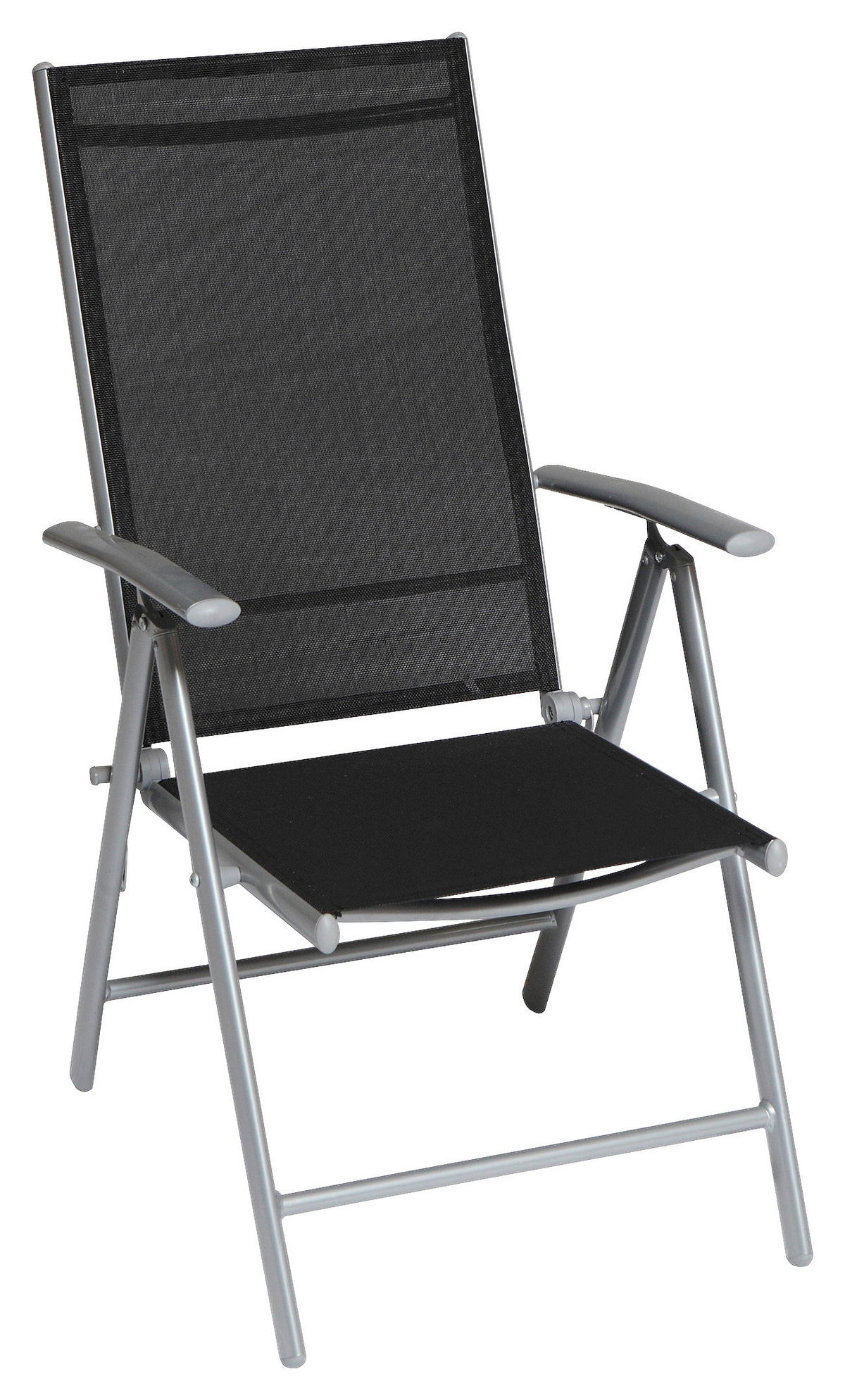 GARTENSET Aluminium  - Silberfarben/Schwarz, MODERN, Metall - Gardenson