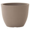 PFLANZENTOPF 50/38,5 cm  - Taupe, Basics, Kunststoff (50/38,5cm) - Siena Garden