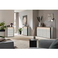 SIDEBOARD  in 130/88/38 cm  - Beige/Schwarz, KONVENTIONELL, Holzwerkstoff (130/88/38cm) - Voleo