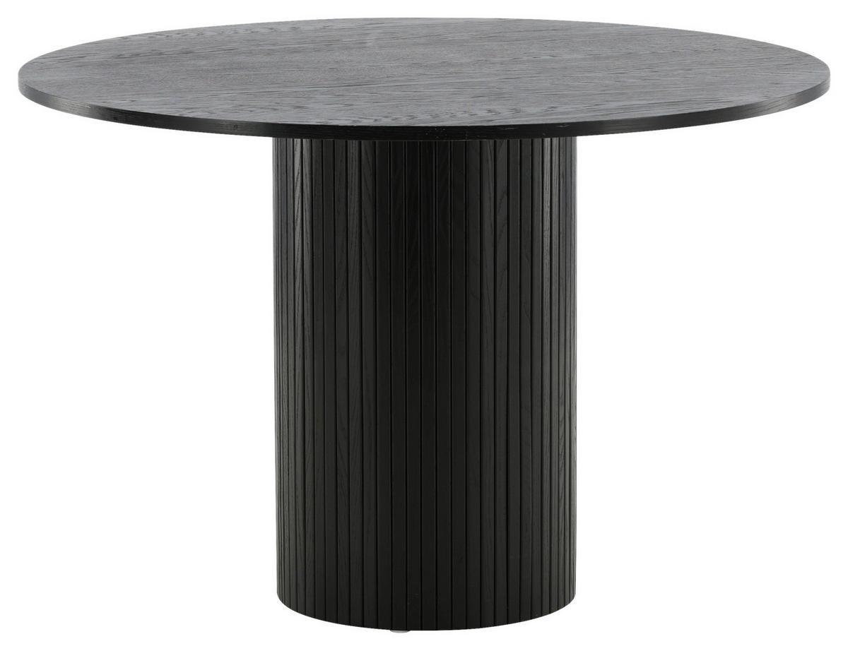 ESSTISCH in Holzwerkstoff 110/110/75 cm  - Schwarz, Design, Holzwerkstoff (110/110/75cm) - Livetastic