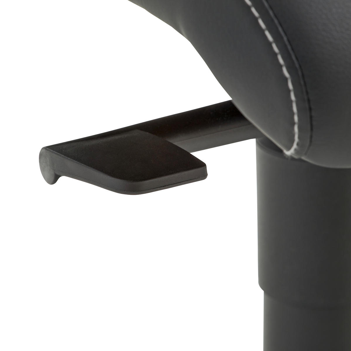 GAMINGSTUHL  in Lederlook Grau, Schwarz  - Schwarz/Grau, Design, Kunststoff/Textil (47,5/99-127/44cm) - Dieter Knoll