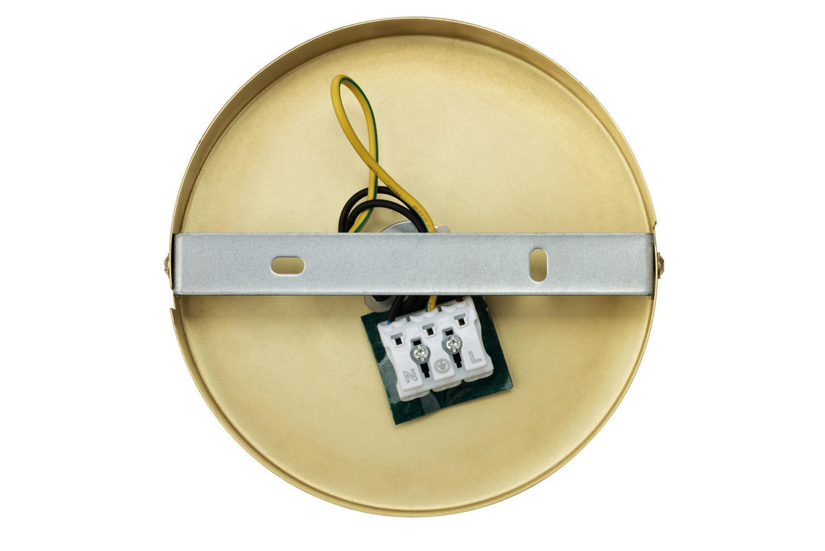 DECKENLEUCHTE 35/30 cm  - Bernsteinfarben, Trend, Glas (35/30cm) - Collett's Monde