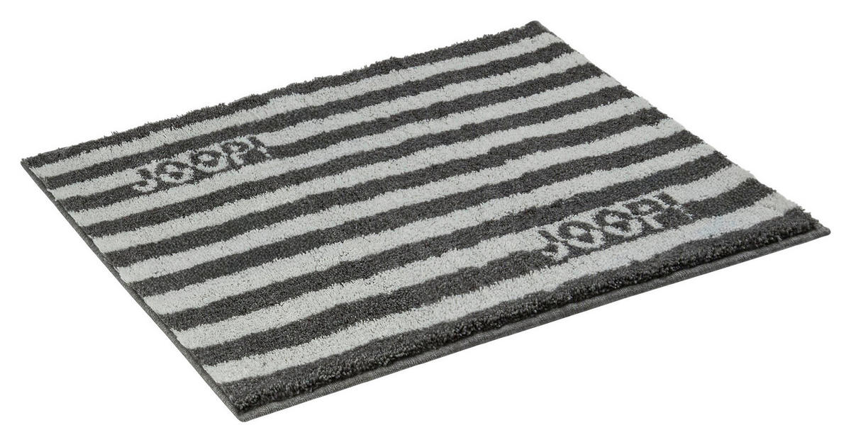 BADTEPPICH Split Grau 50/60 cm  - Grau, Basics, Naturmaterialien/Textil (50/60cm) - Joop!