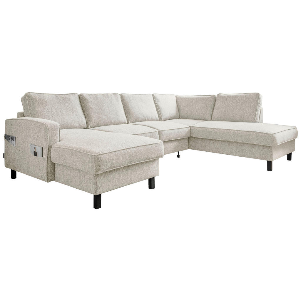 MID.YOU SEDACÍ SOUPRAVA, textil, béžová