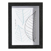 BILDERRAHMEN 15/20/3 cm  - Schwarz, Basics, Glas/Holz (15/20/3cm)