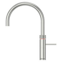 KÜCHENARMATUR Fusion Round  - Edelstahlfarben, Basics, Metall (4/36,6/25,1cm) - Quooker